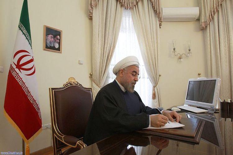 پیام روحانی به قالیباف پیغام روحانی به قالیباف