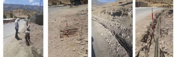 کاوش و حفاظت از آثار تاریخی در مسیر گازرسانی به روستای سرابکلان کاوش و حفاظت از آثار تاریخی در جهت گازرسانی به روستای سرابکلان سیروان